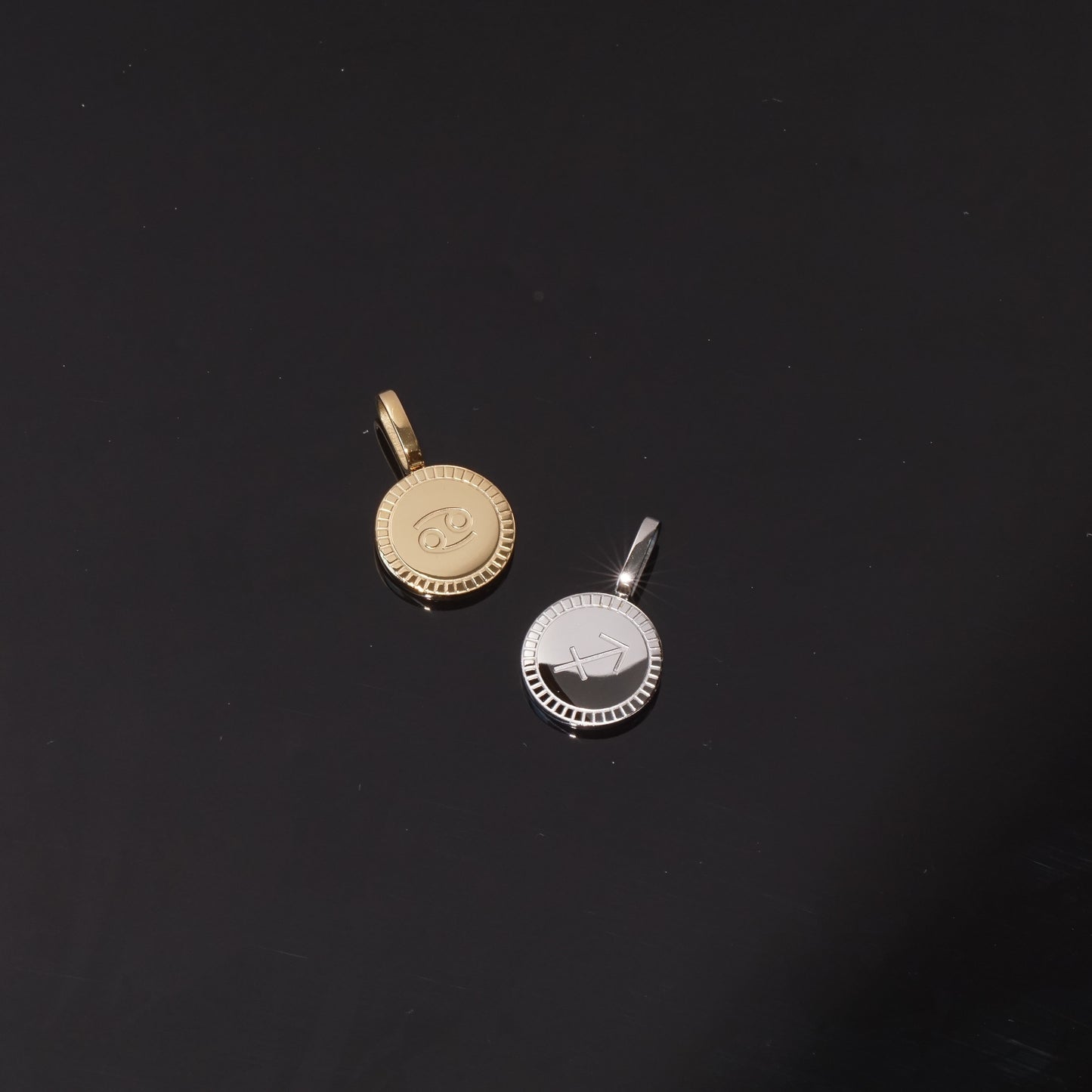 gold, silver, rose-gold