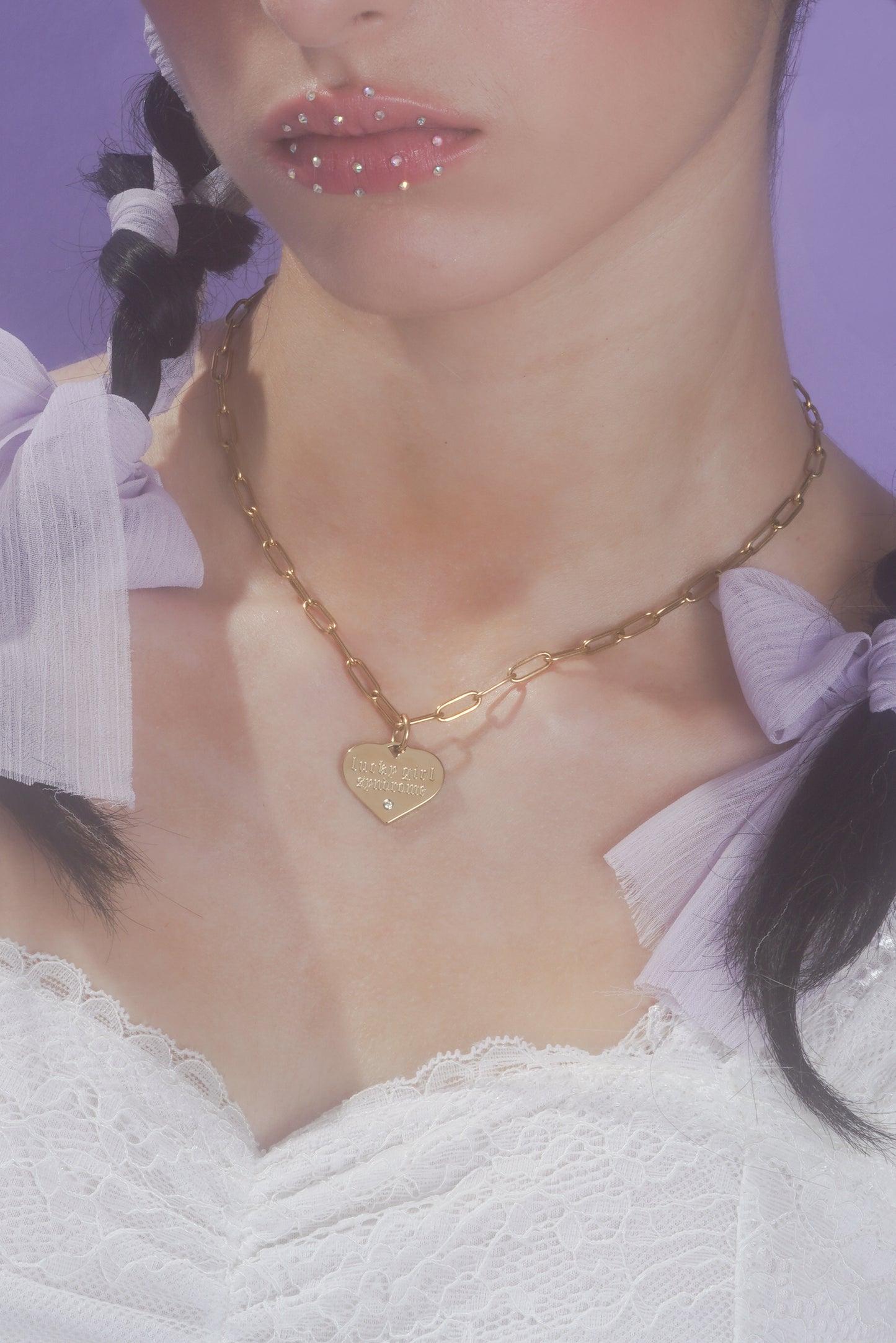 'Lucky Girl Syndrome' Pendant - (Single)