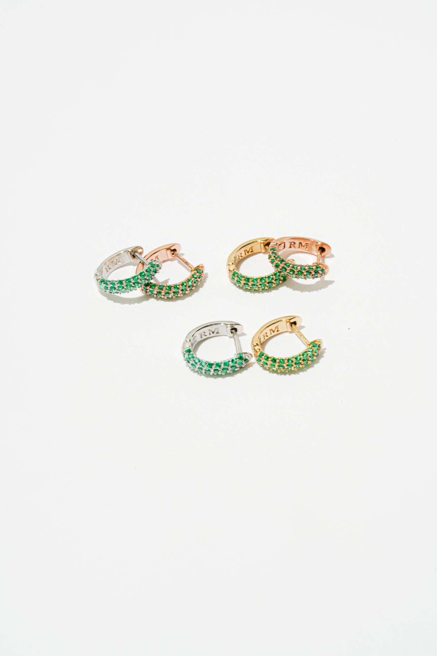 gold, silver, rose-gold