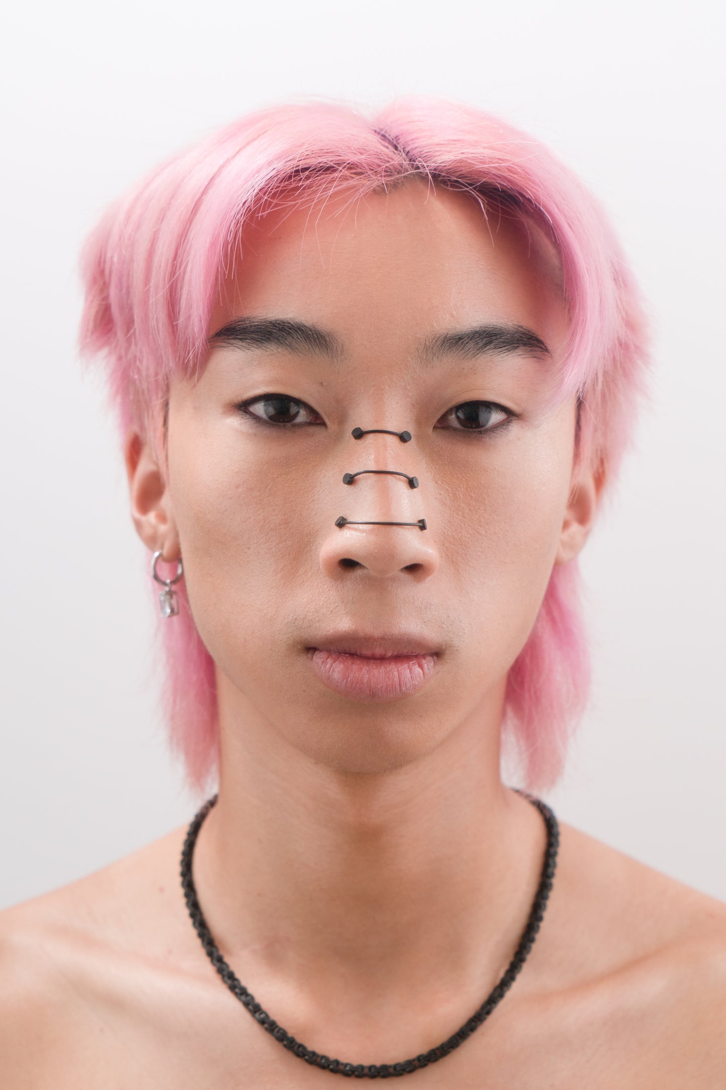 Hardware Nose Bridge Cuff - Matte Black
