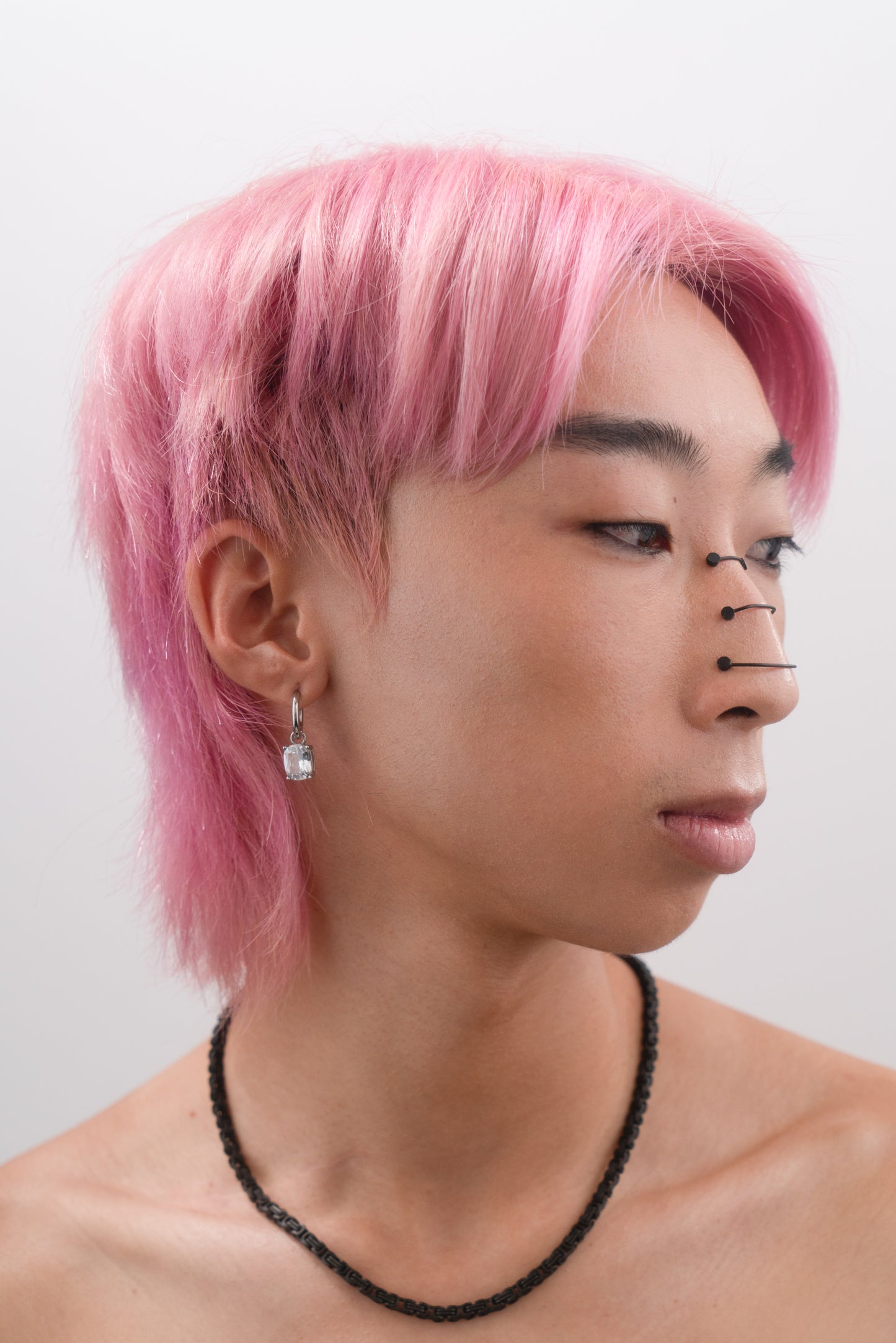 Hardware Nose Bridge Cuff - Matte Black