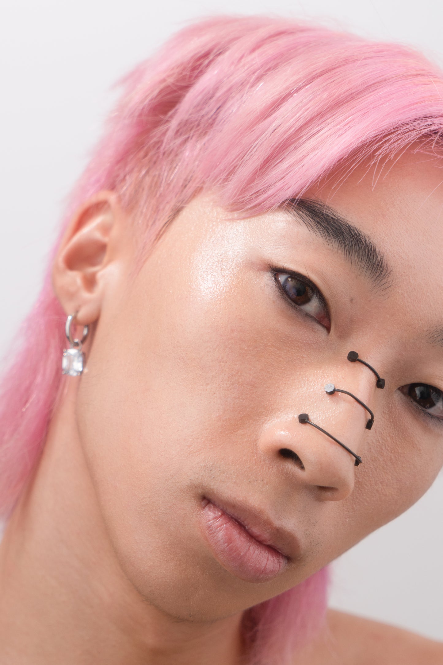 Hardware Nose Bridge Cuff - Matte Black