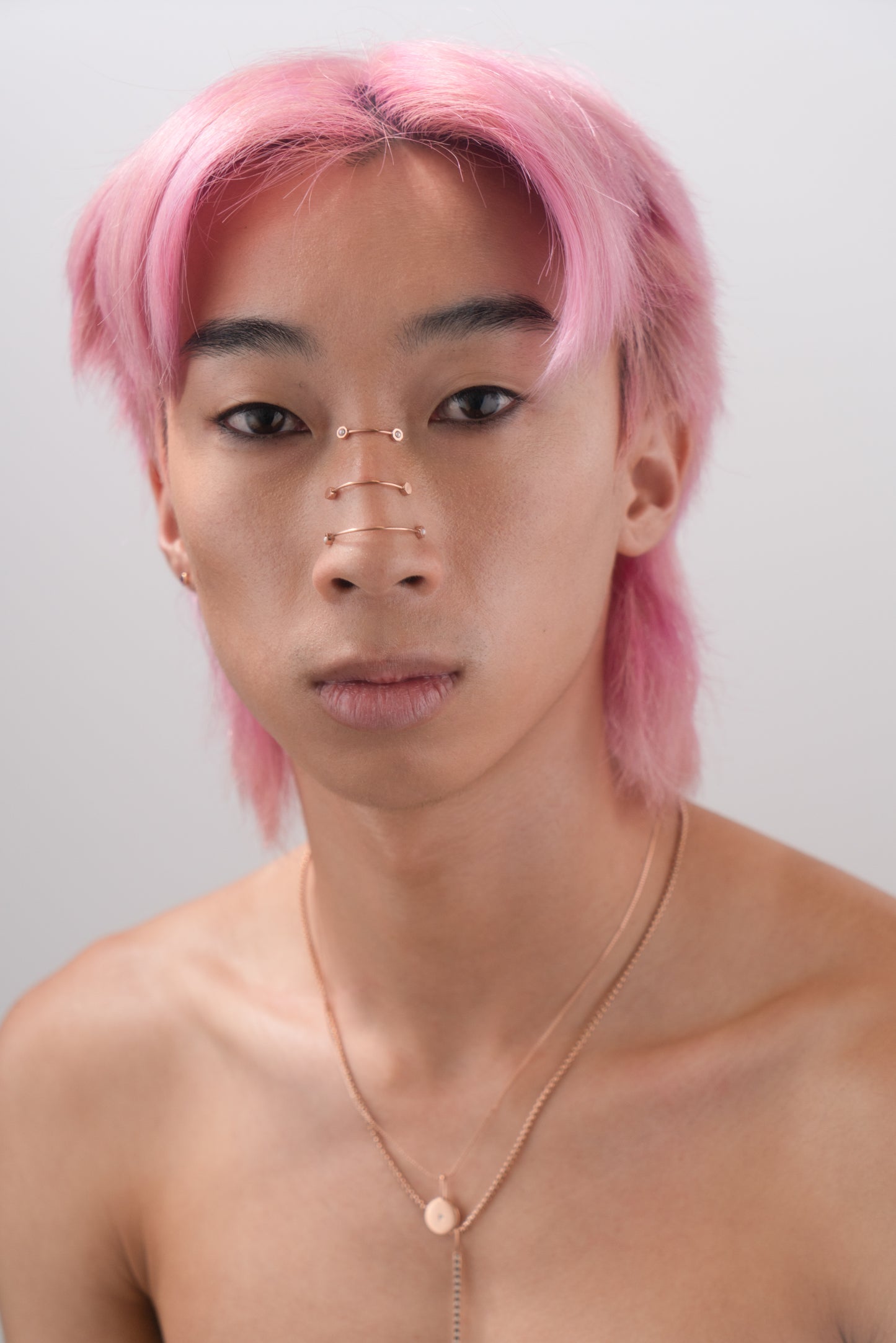 Hardware Nose Bridge Cuff - Rose Gold