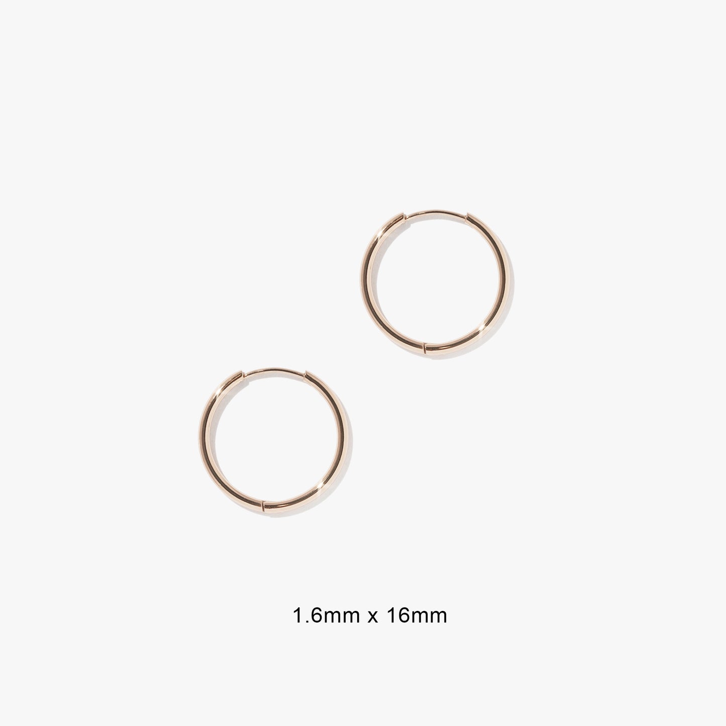 Rose Gold / 16mm