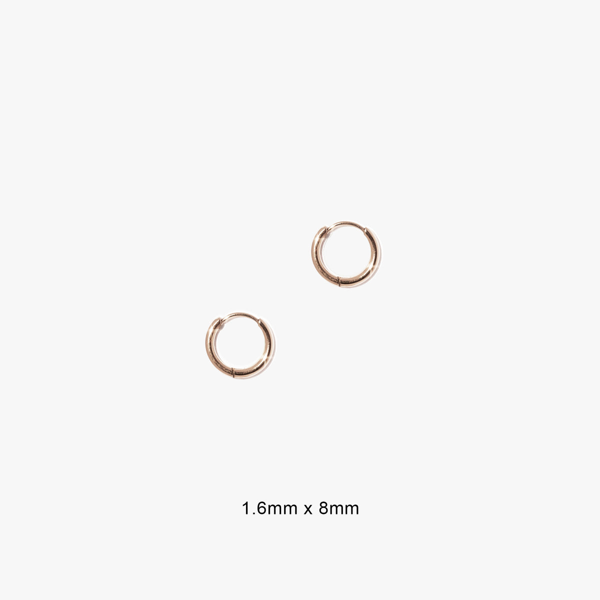 Rose Gold / 8mm