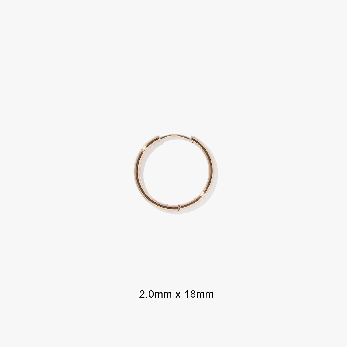 Rose Gold / 18 mm