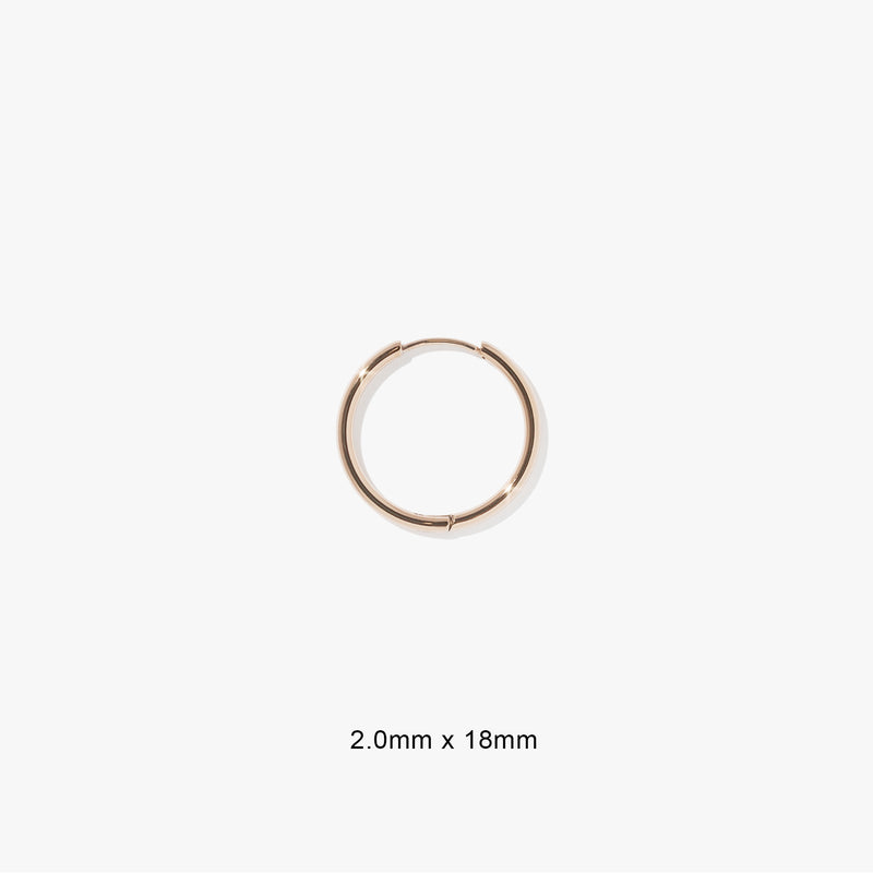 Rose Gold / 18 mm