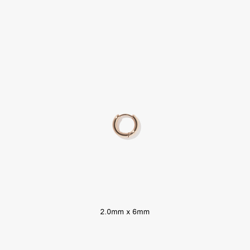 Rose Gold / 6 mm