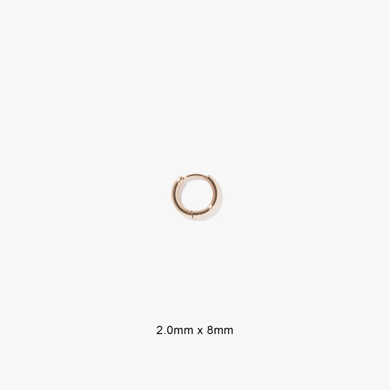 Rose Gold / 8 mm