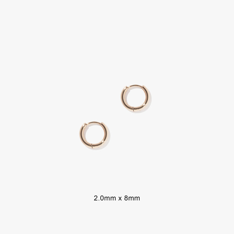 rose-gold / 8 mm