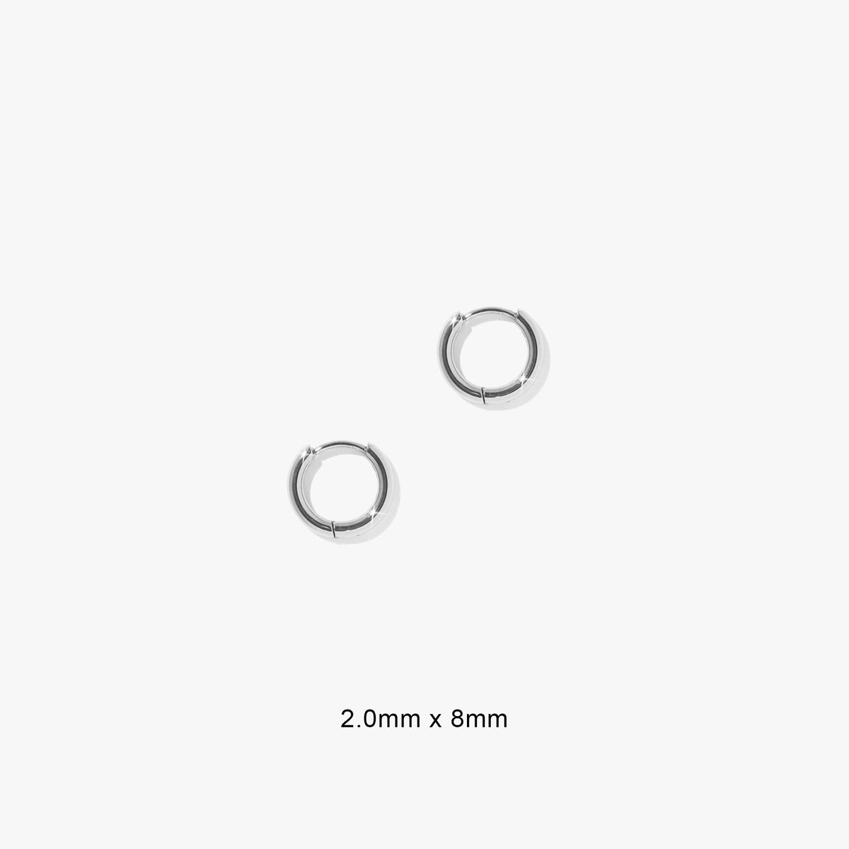 Silver / 8 mm