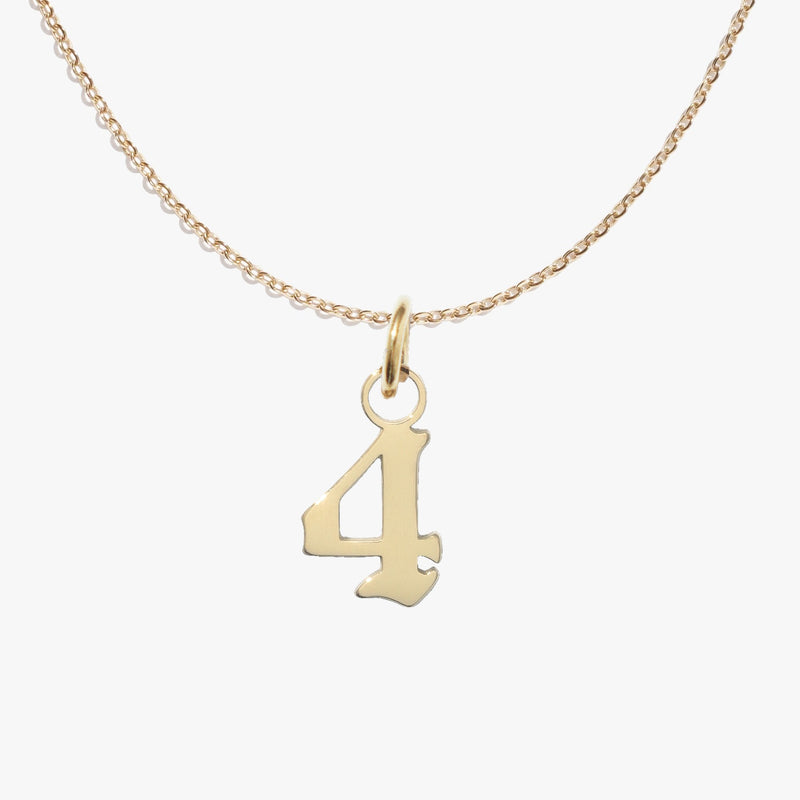 4, gold, pendant #pdp
