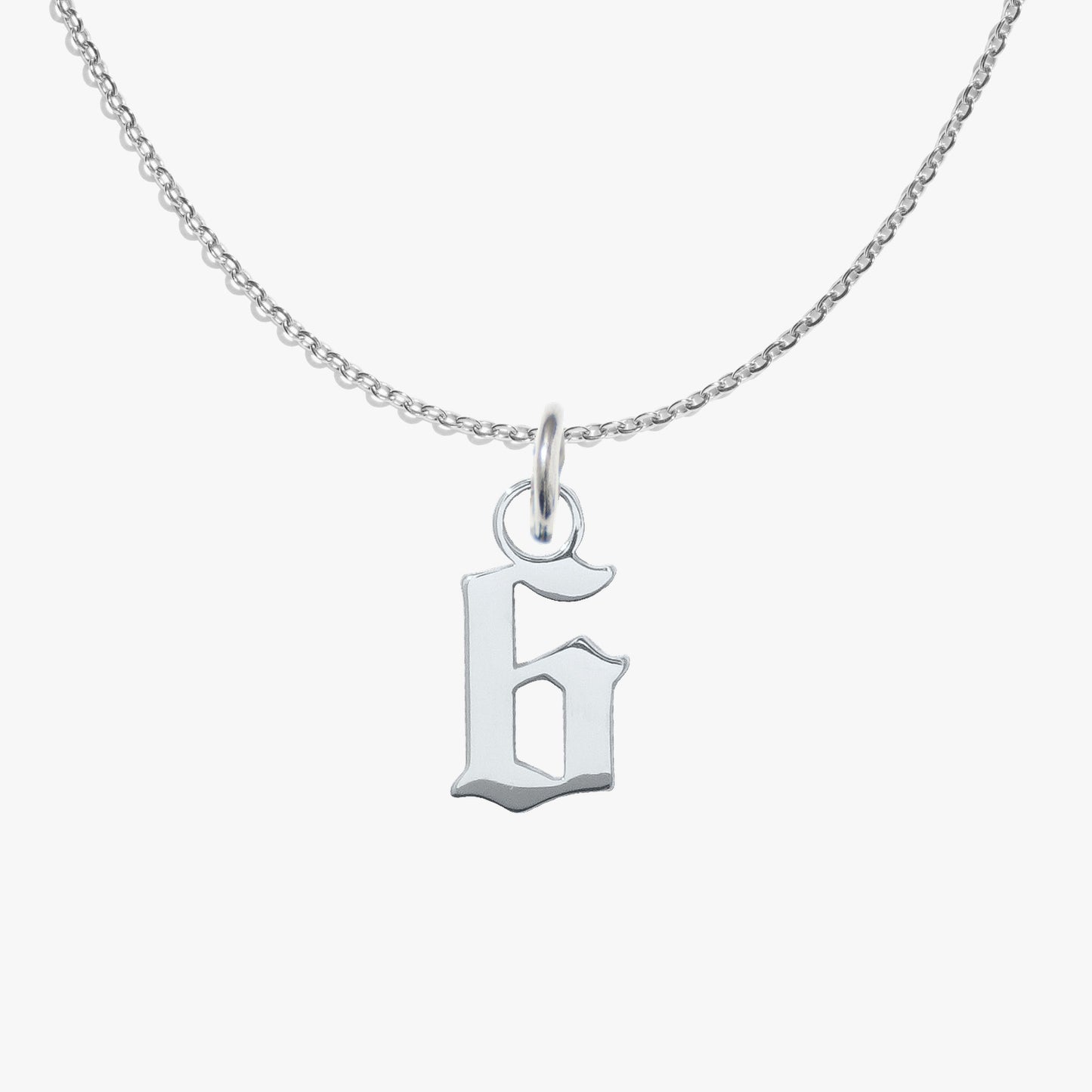 6, silver, pendant #pdp