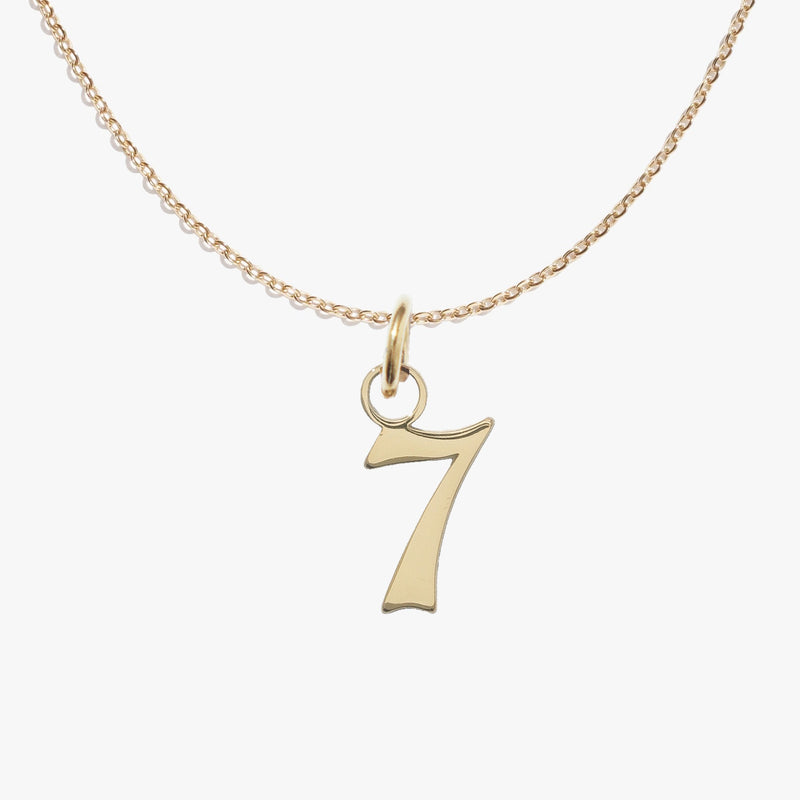 7, gold, pendant #pdp