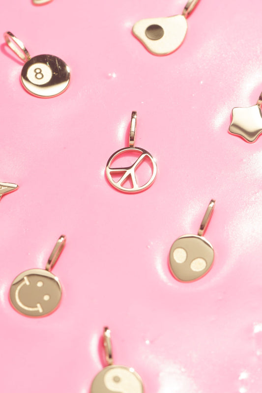 Ready-Made 2D charms — gold #pdp
