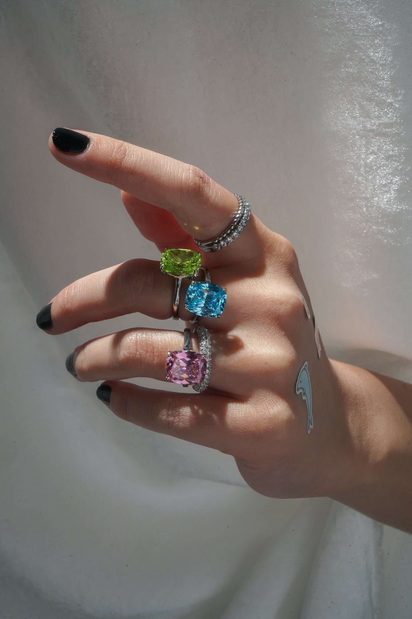 Pin on Cocktail rings