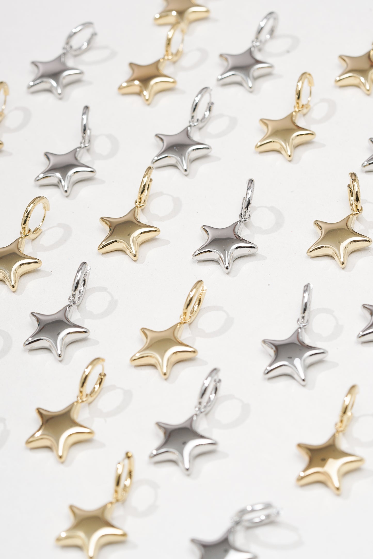 Metallic Comet Hoops