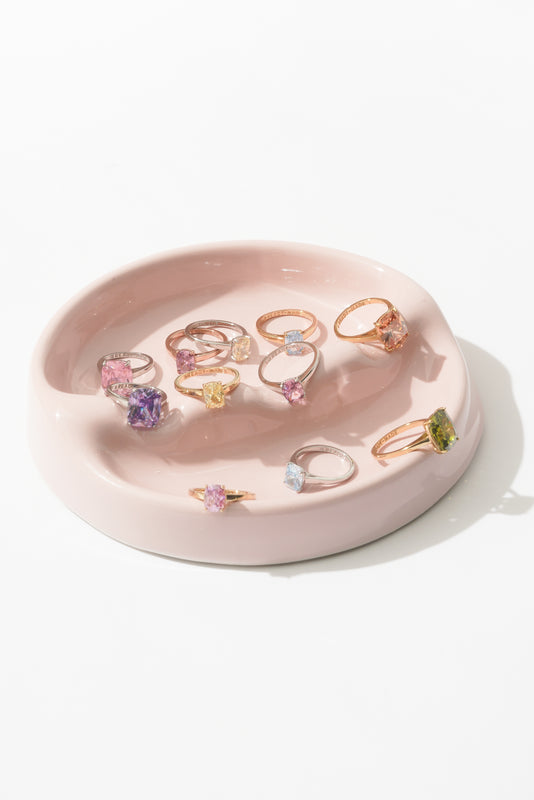 gold, silver, rose-gold