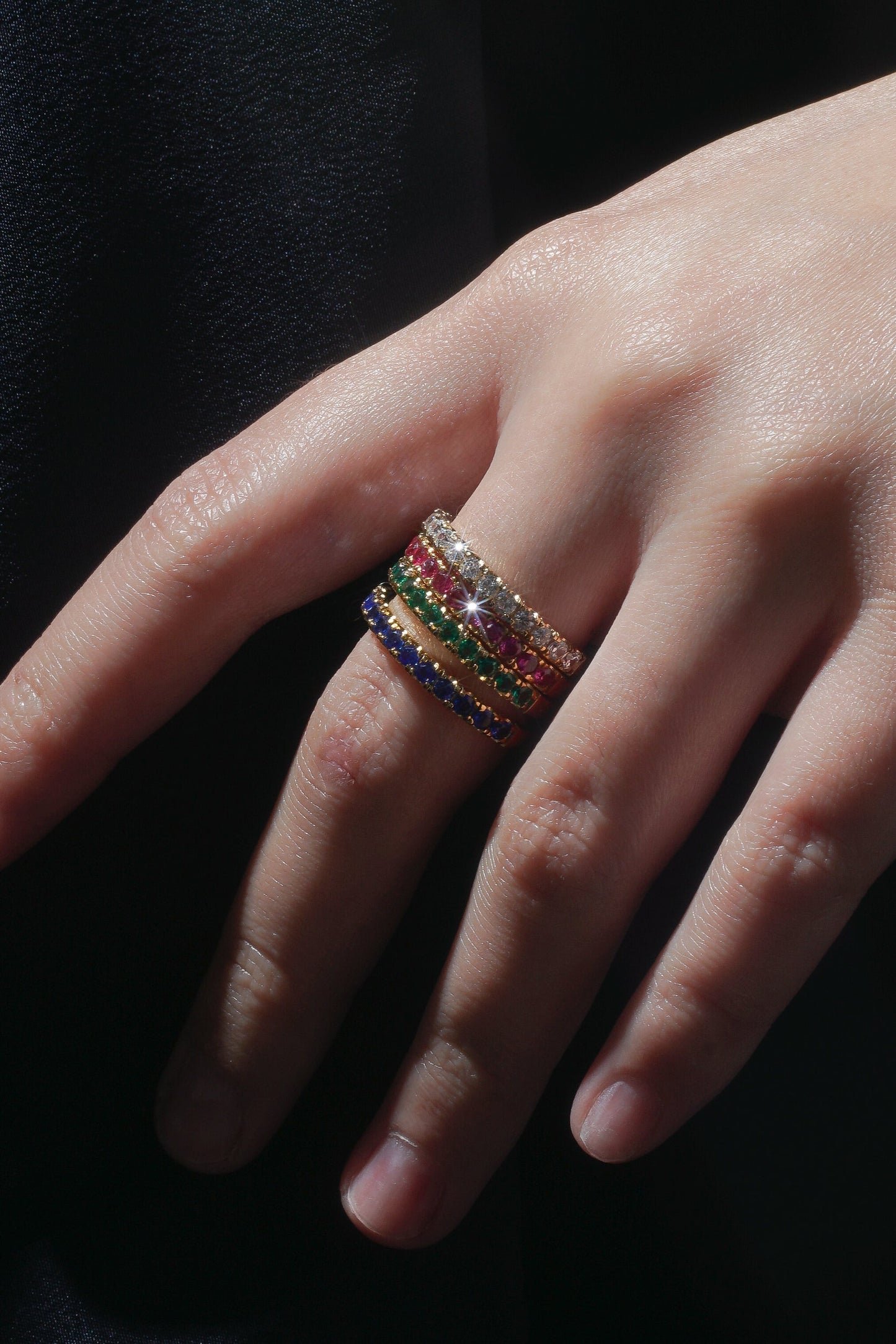 Ready-Made Ruby Satellite 2.0 Ring