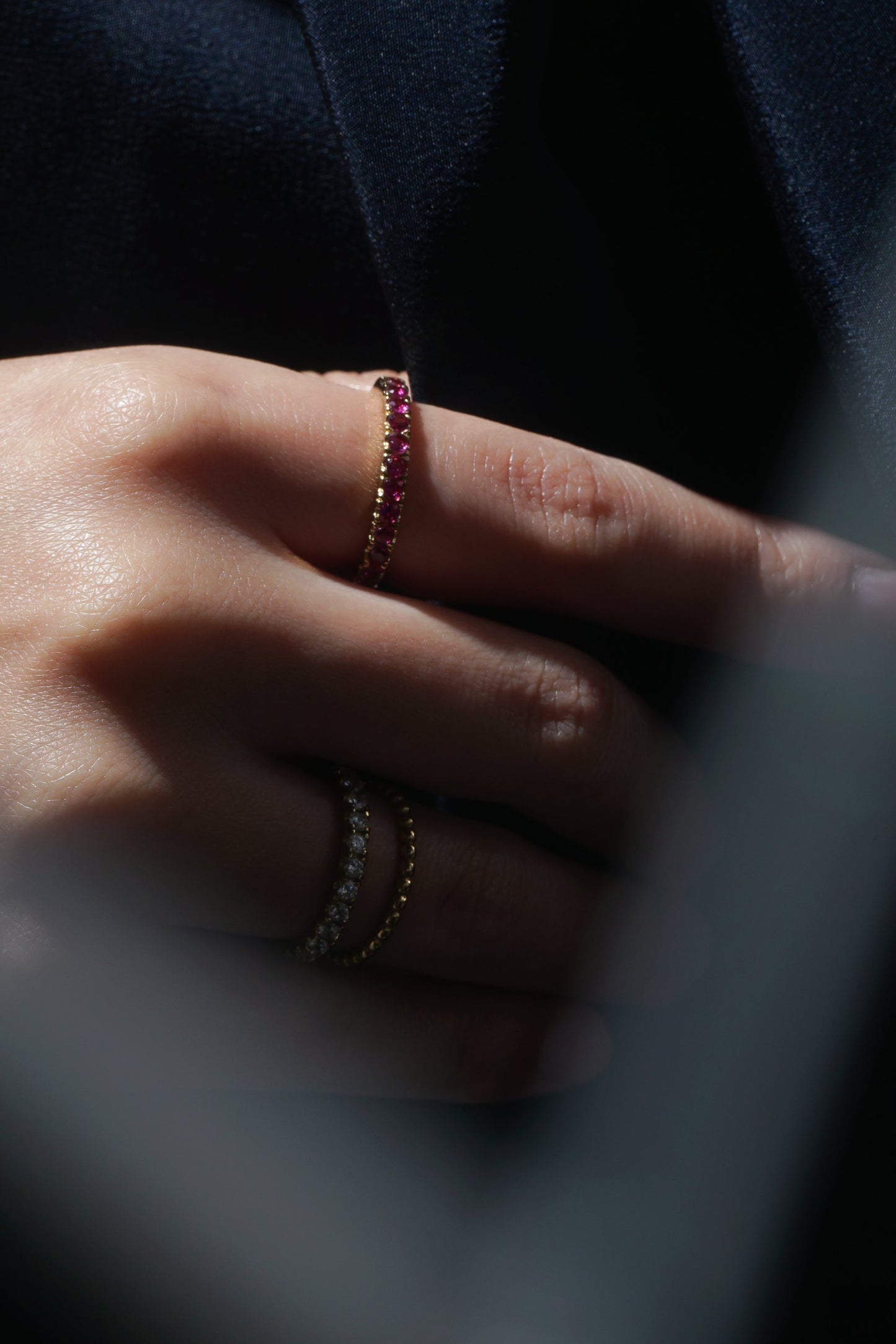 Ready-Made Ruby Satellite 2.0 Ring