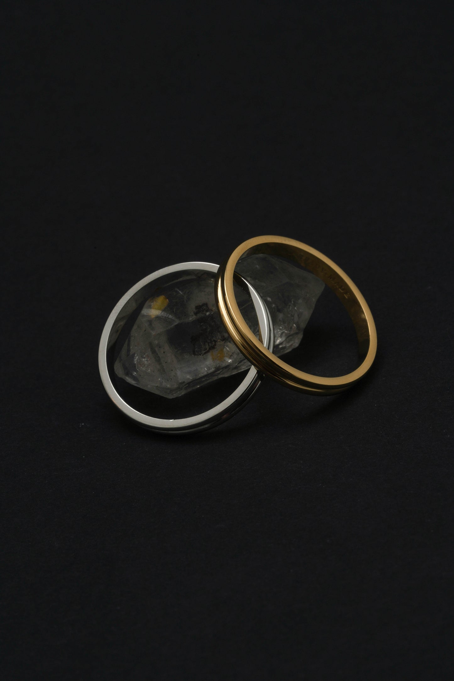 gold, silver