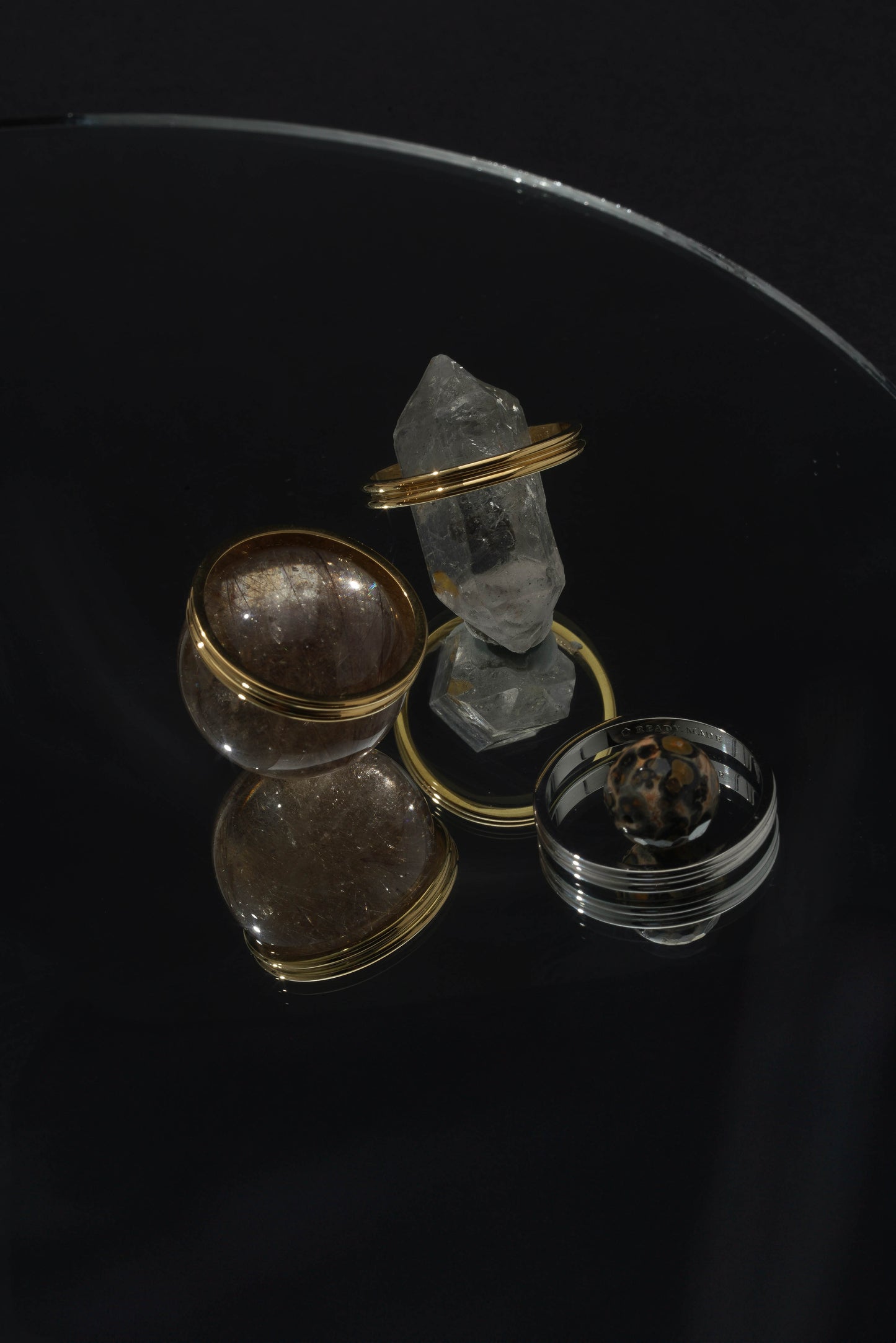 gold, silver