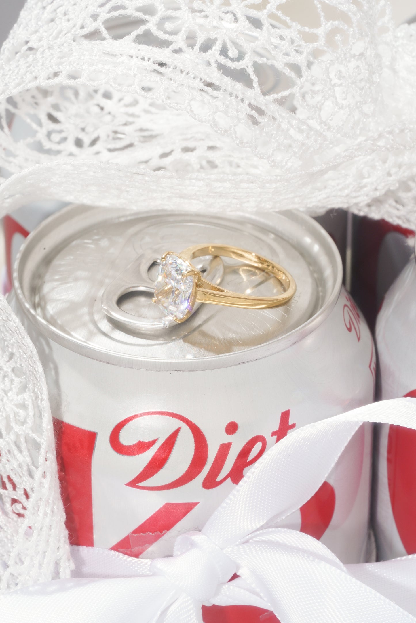 Medium Cushion Cut Promise Ring