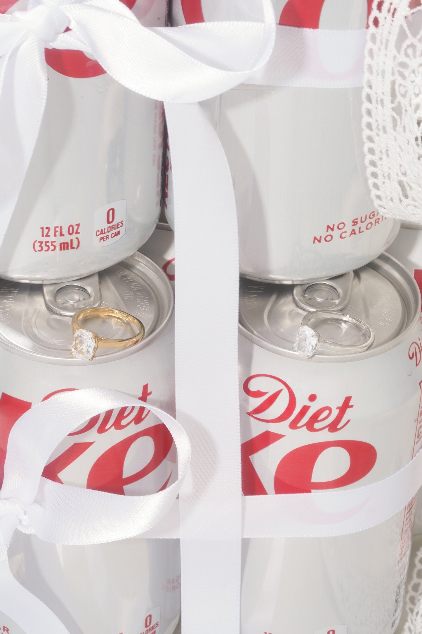 Small Cushion Cut Promise Ring