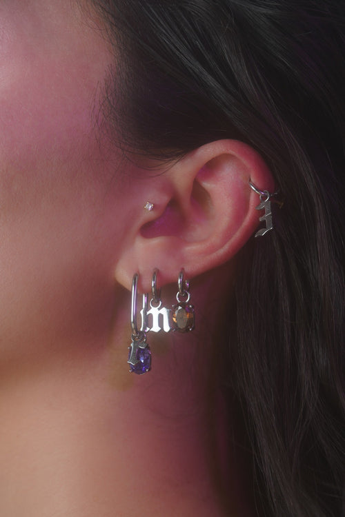 in the wild — espresso gemmy stack, silver
