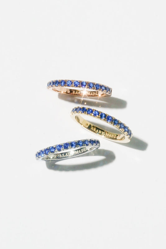 Ready-Made Sapphire Satellite 2.0 Ring