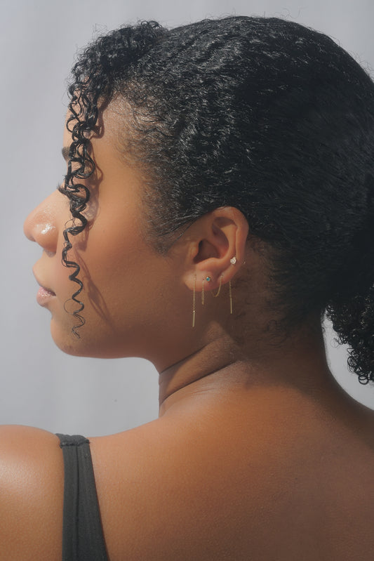 Extra Long Threader Earrings (Pair)