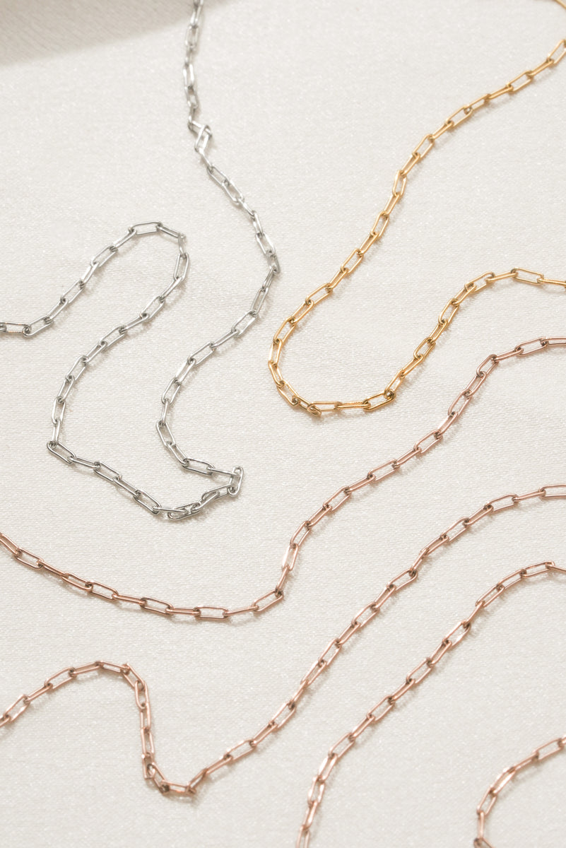 gold, silver, rose-gold