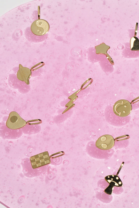 Ready-Made 2D charms — gold #pdp
