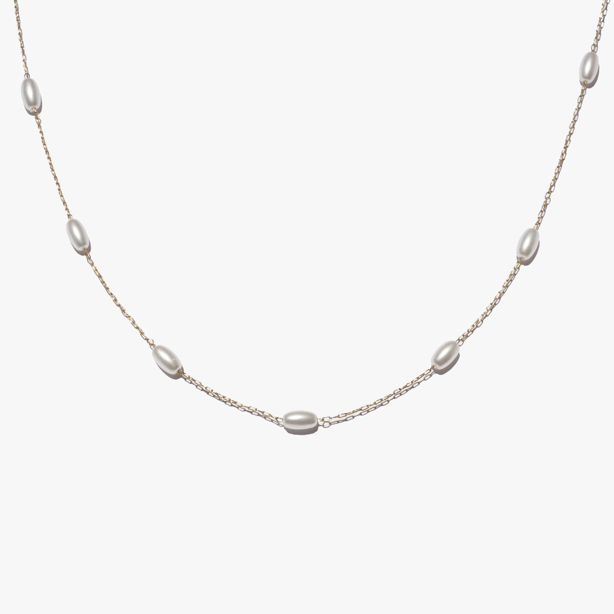 Cosmic Dots Necklace Gold #pdp