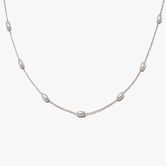 Cosmic Dots Necklace Gold #pdp