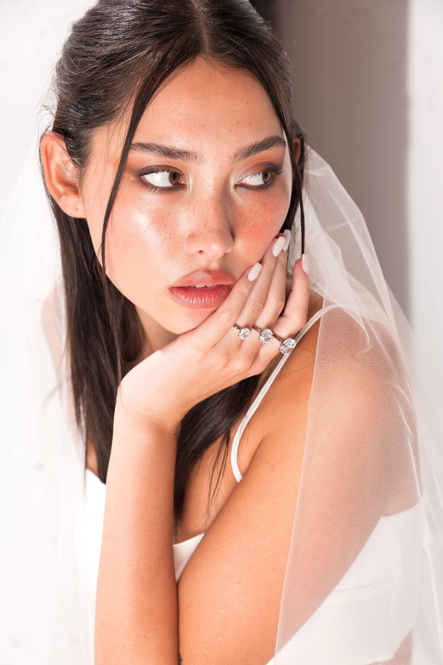 Medium Cushion Cut Promise Ring