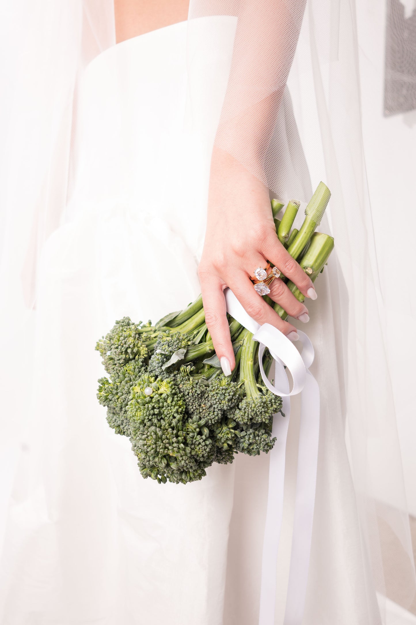 Large Cushion Cut Promise Ring