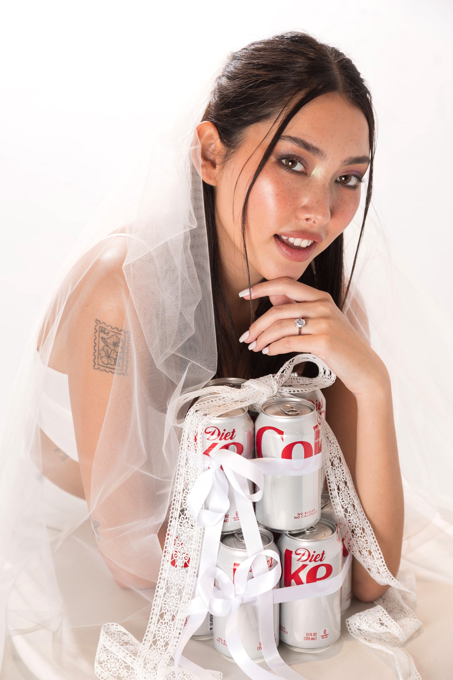 Medium Cushion Cut Promise Ring