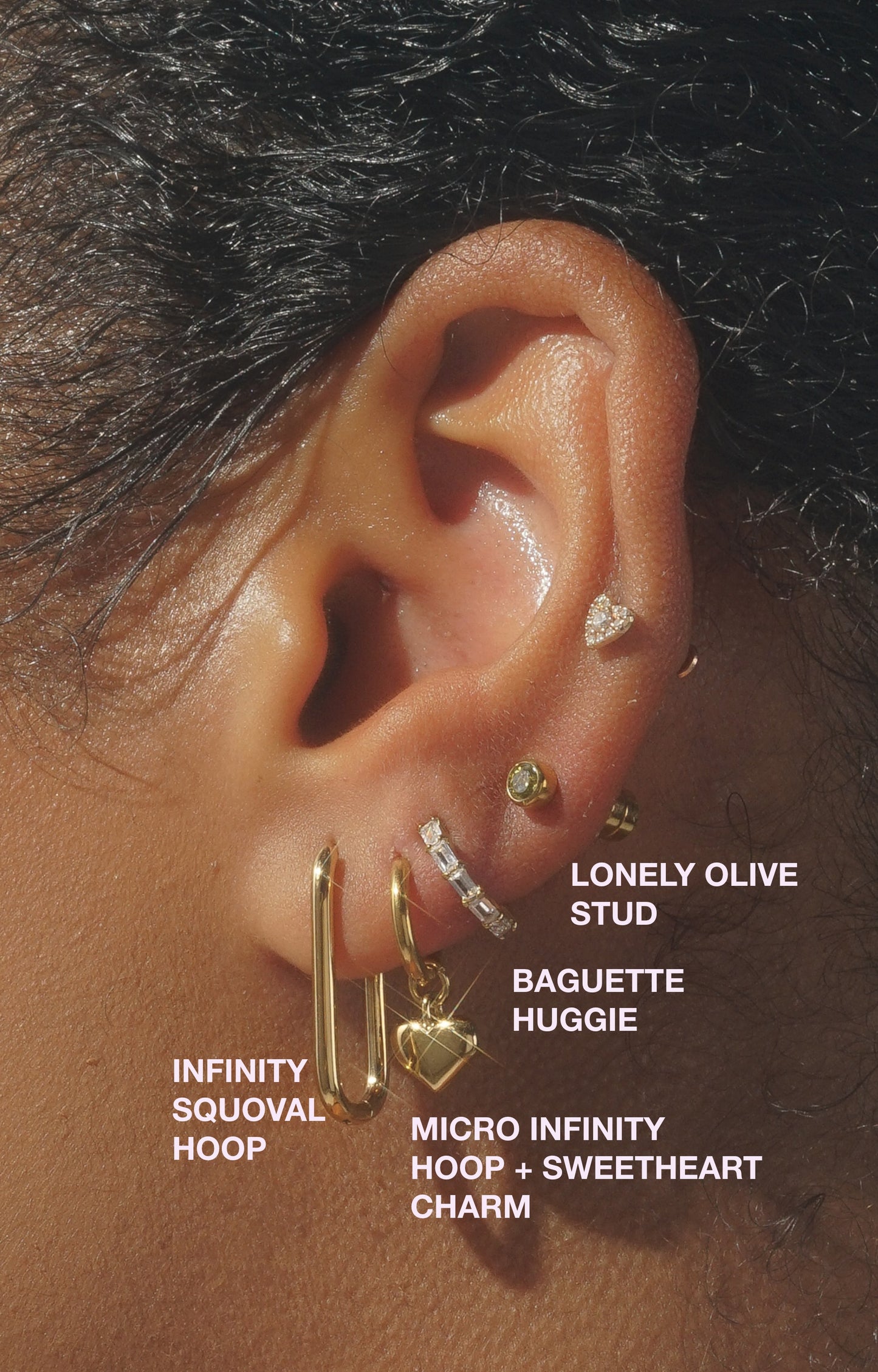 Sweetheart Earring Charm (Single)