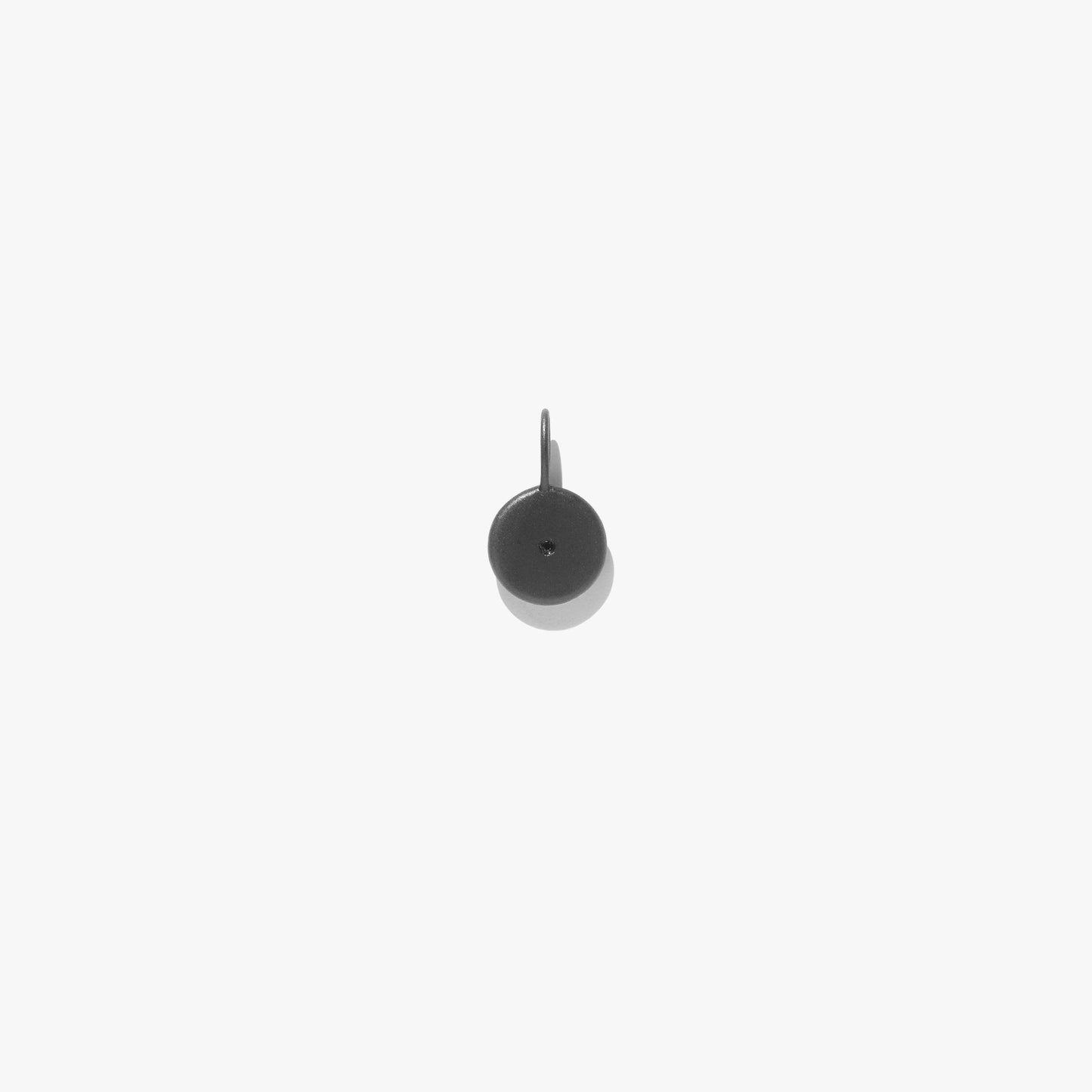 Black Circle Dot Pendant