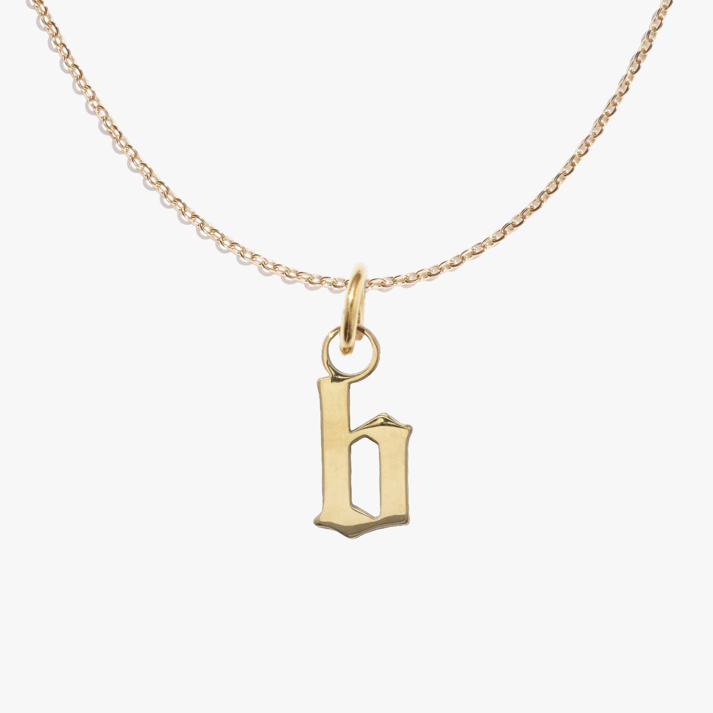 b, gold, pendant #pdp