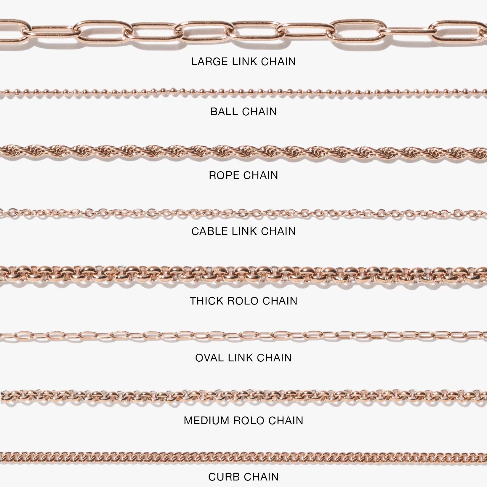 Medium Rolo Chain – Ready-Made