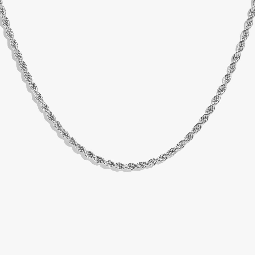 Gold and silver rope chain sales