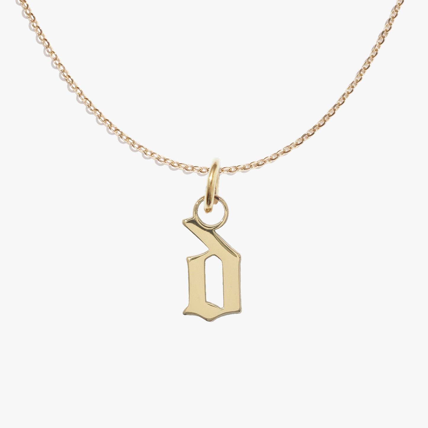 d, gold, pendant #pdp