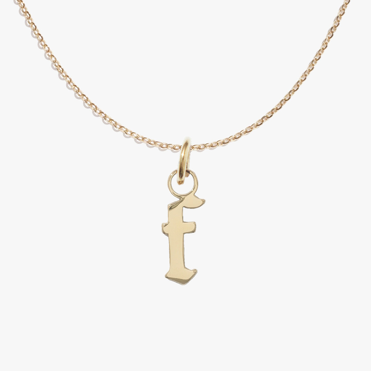 f, gold, pendant #pdp