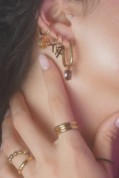 in the wild - full stack with rings, gold