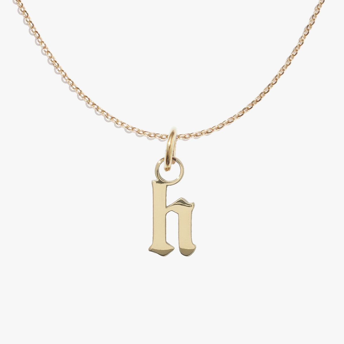 h, gold, pendant #pdp