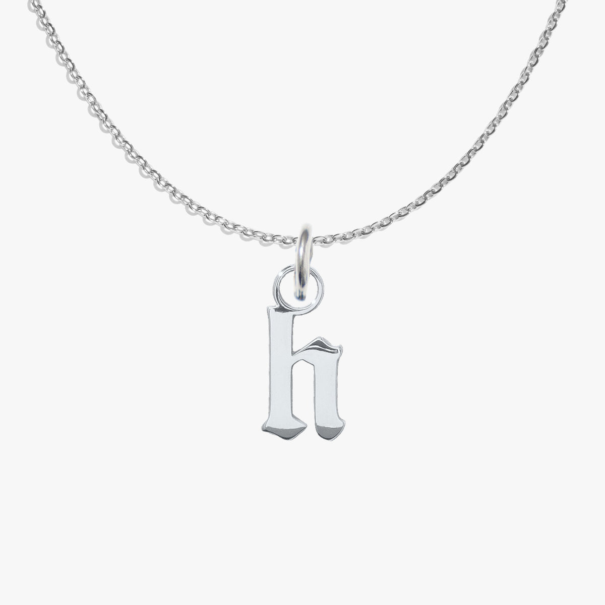 h, silver, pendant #pdp