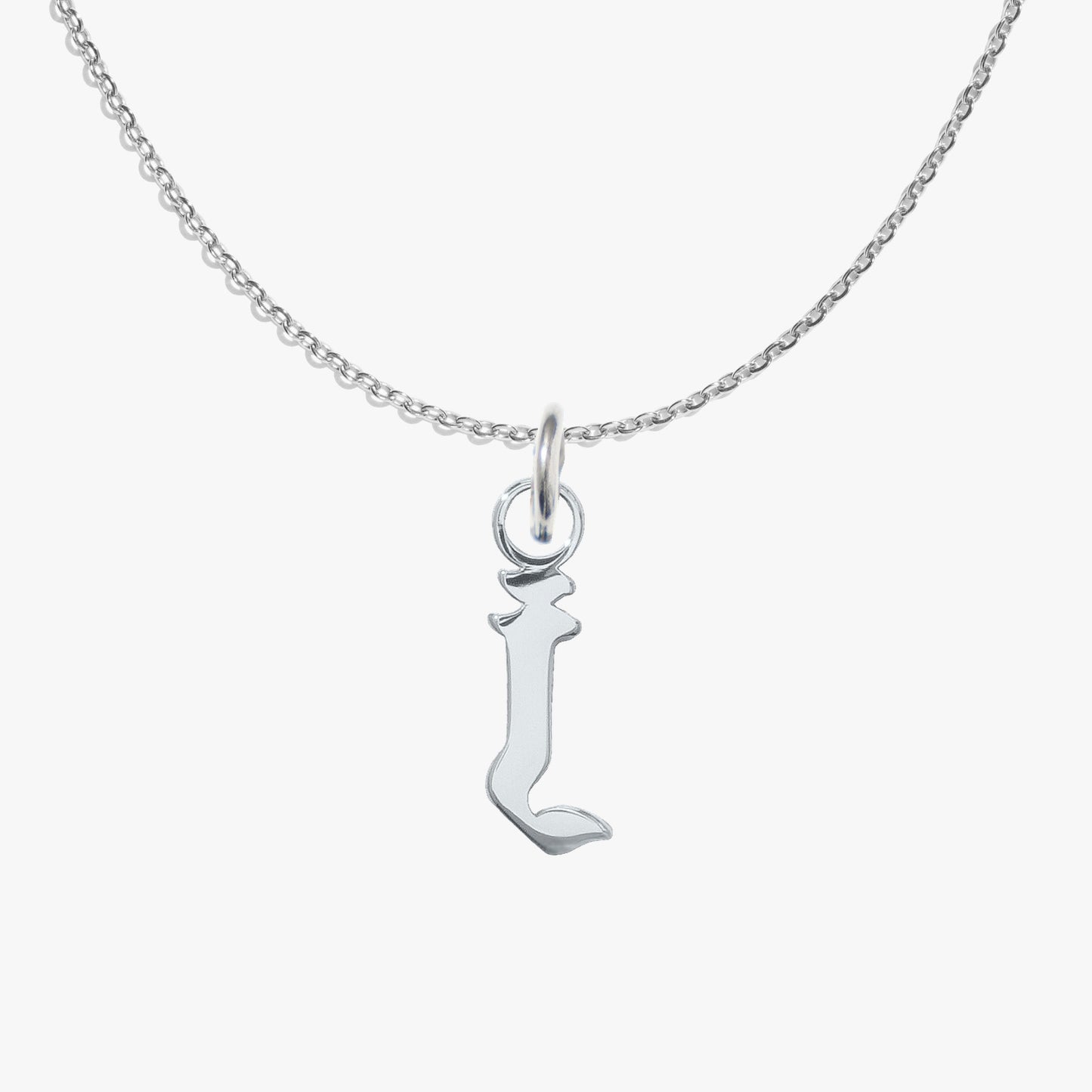 j, silver, pendant #pdp