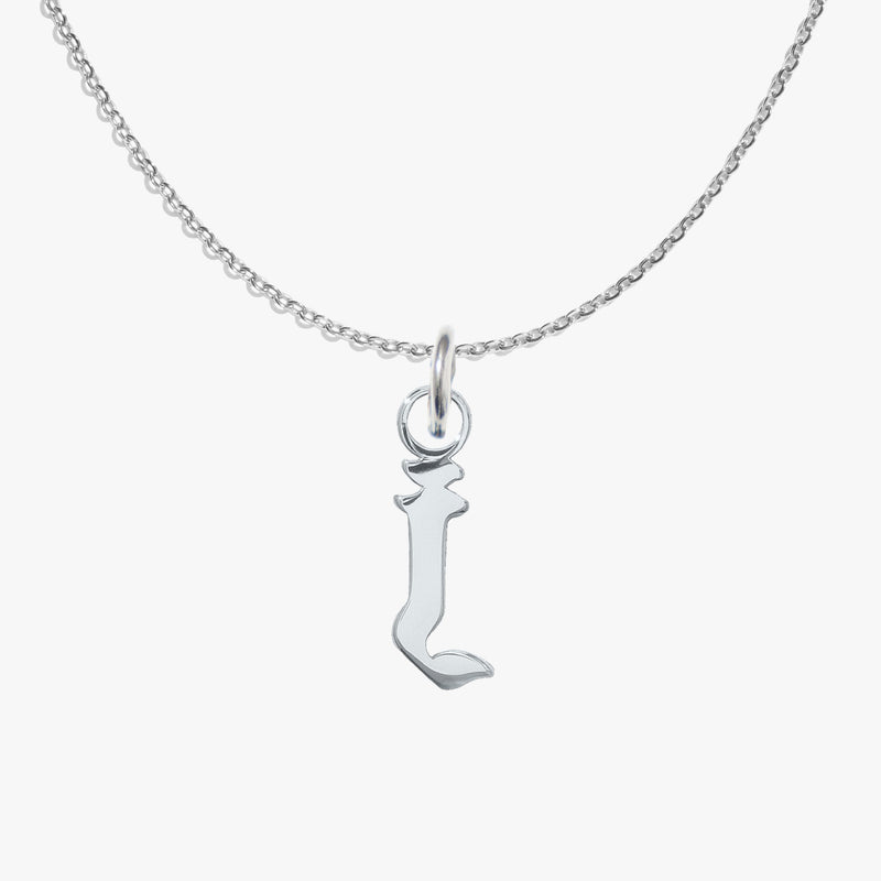 j, silver, pendant #pdp